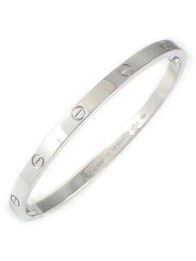 Cartier Bracelet Love SM 18k White Gold 15